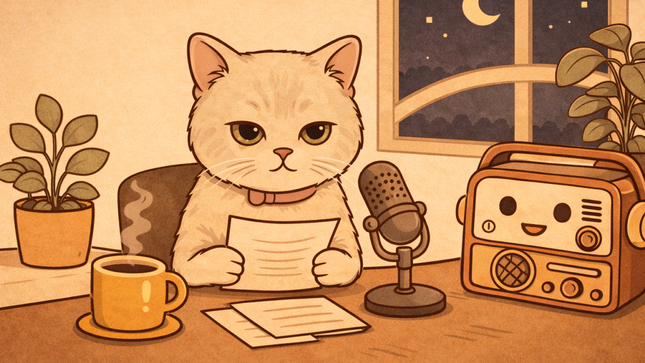 ねこたちの目覚め