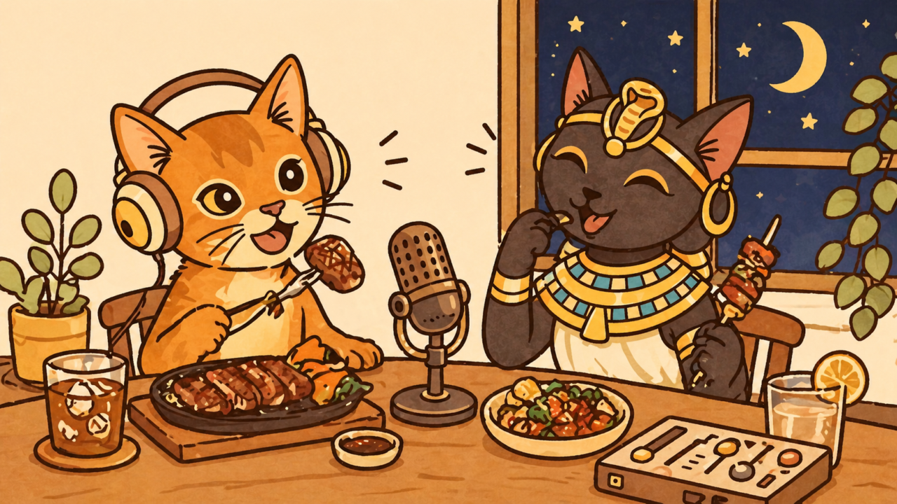 深夜に浮かぶ食べものの話