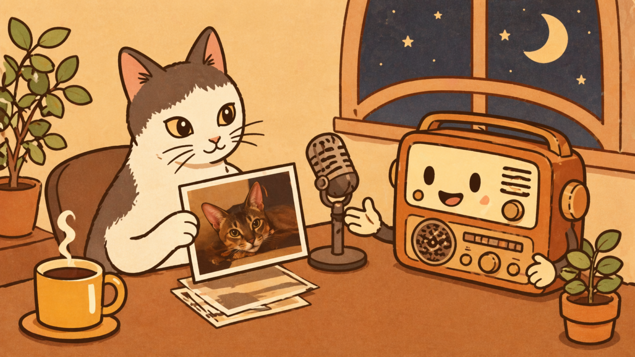 ねこを見て寝る