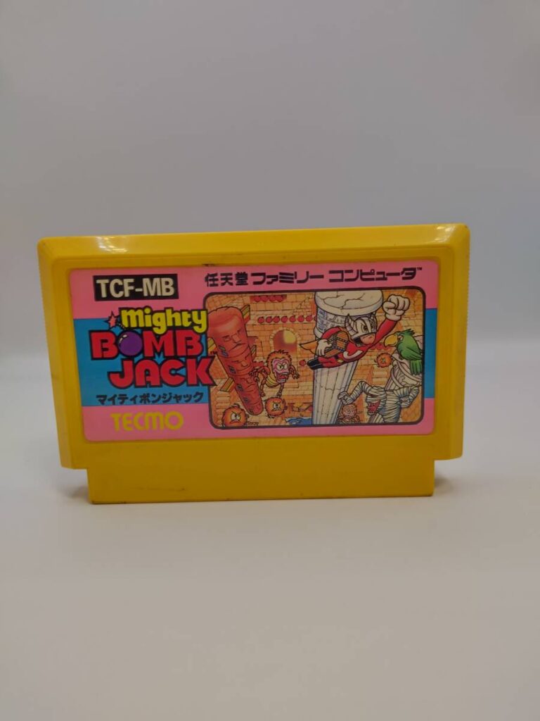 マイティボンジャック TECMO ファミコン カセット