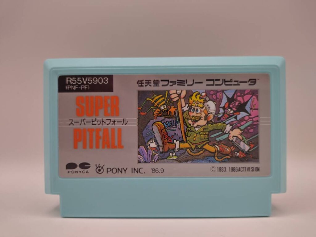 スーパーピットフォール FC 説明書付き